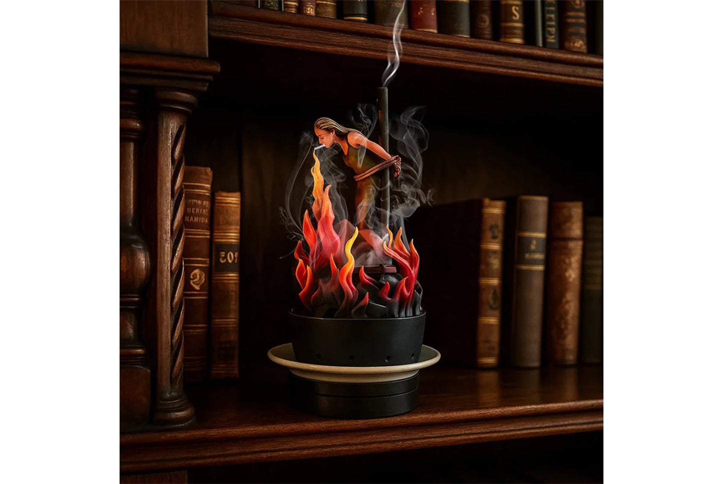 Ignition Goddess Statue Incense Burner