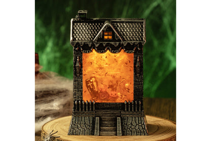 **Halloween LED Light-Up Wind Lantern | Ghost Festival Scene Decoration Props**