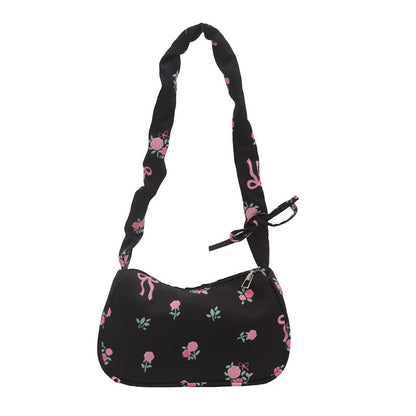 Single shoulder handbag small square bag