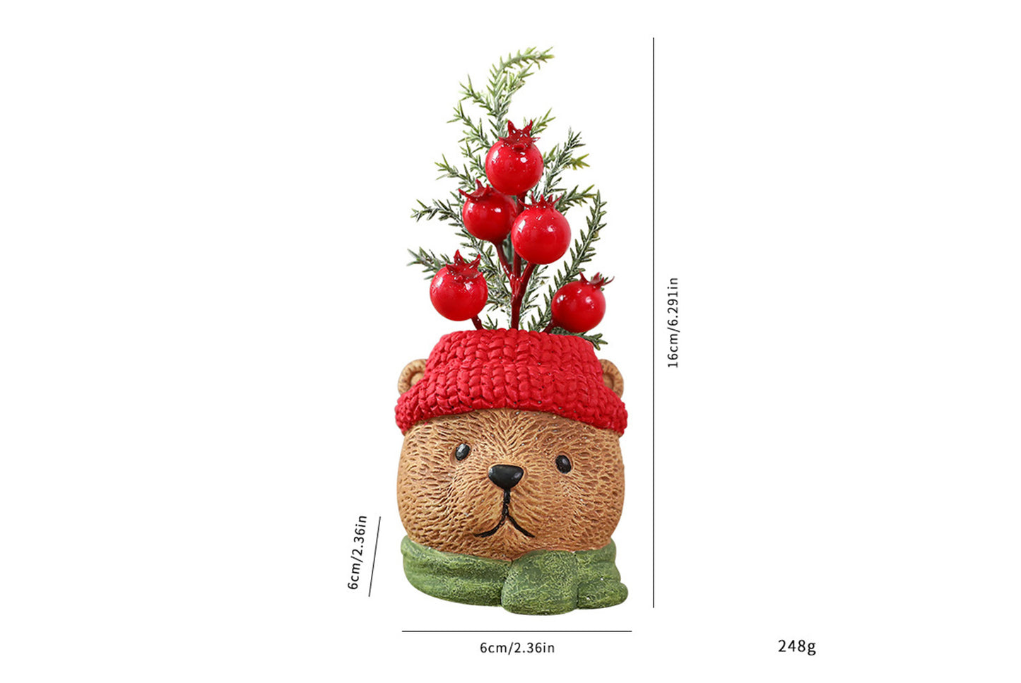 **Christmas Gnome Doll Decorative Ornament**