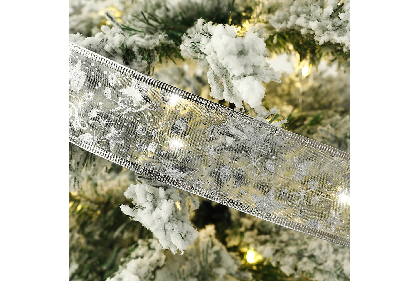 **Christmas Ribbon LED String Lights**