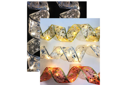 **Christmas Ribbon LED String Lights**