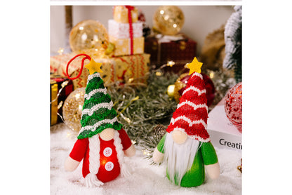 **Christmas Tree Pendant with Lights, Stars, Stripes, and Forest Elder**