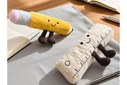 **Christmas Fun Stationery Plush Toy Set**