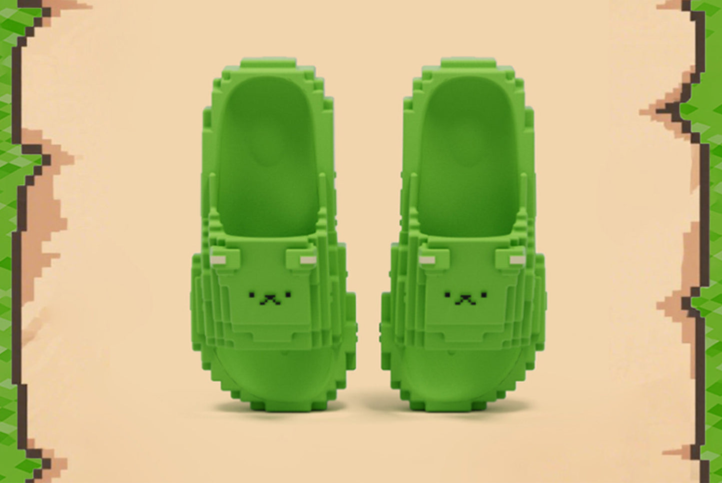 Children's Building Block Slippers