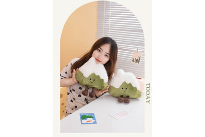 Realistic Snow Mountain Plush Toy