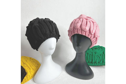 **Funny Dopamine Brain Flower Knitted Hat (Earflaped Knitted Hat)**