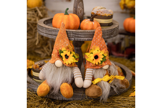 Thanksgiving Gnome Doll Pendant