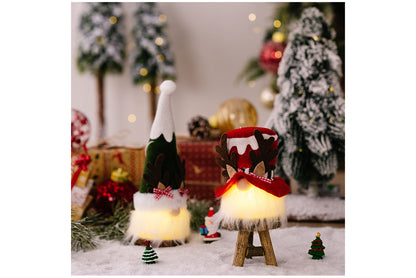 **Christmas Antler Bow Rudolph Illuminated Pendant**