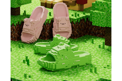 Children's Building Block Slippers