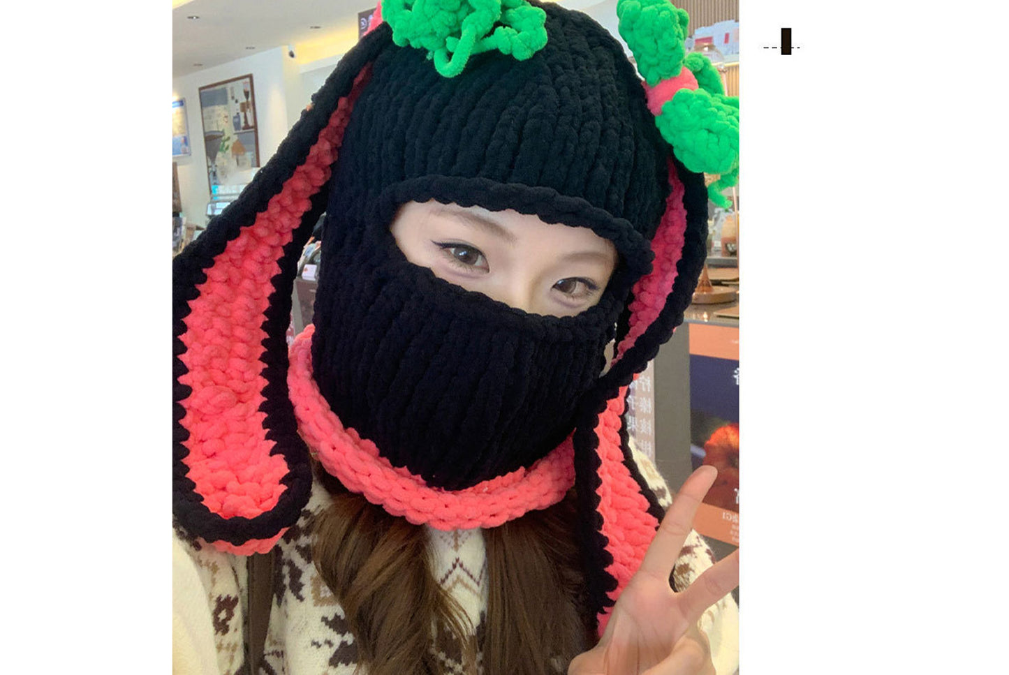 **Funny Sesame Street Knitted Hat (Cartoon Fun Knitted Headband)**