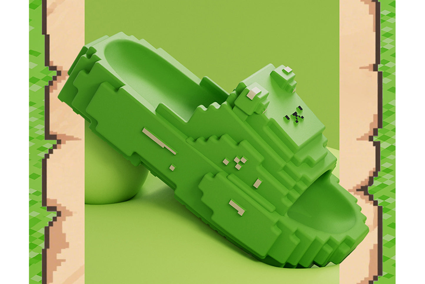 Children's Building Block Slippers