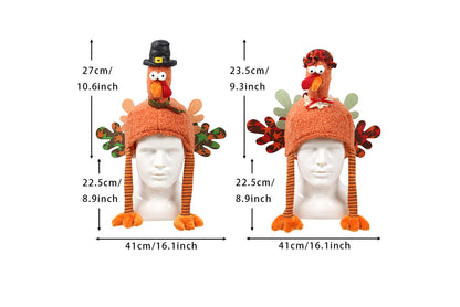 **Funny Turkey-Shaped Hat**