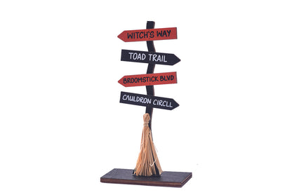 **Halloween Wooden Ornaments | Witch Ghost Themed Painted Decorations**