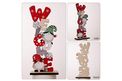 **Christmas Wooden Desktop Ornament**