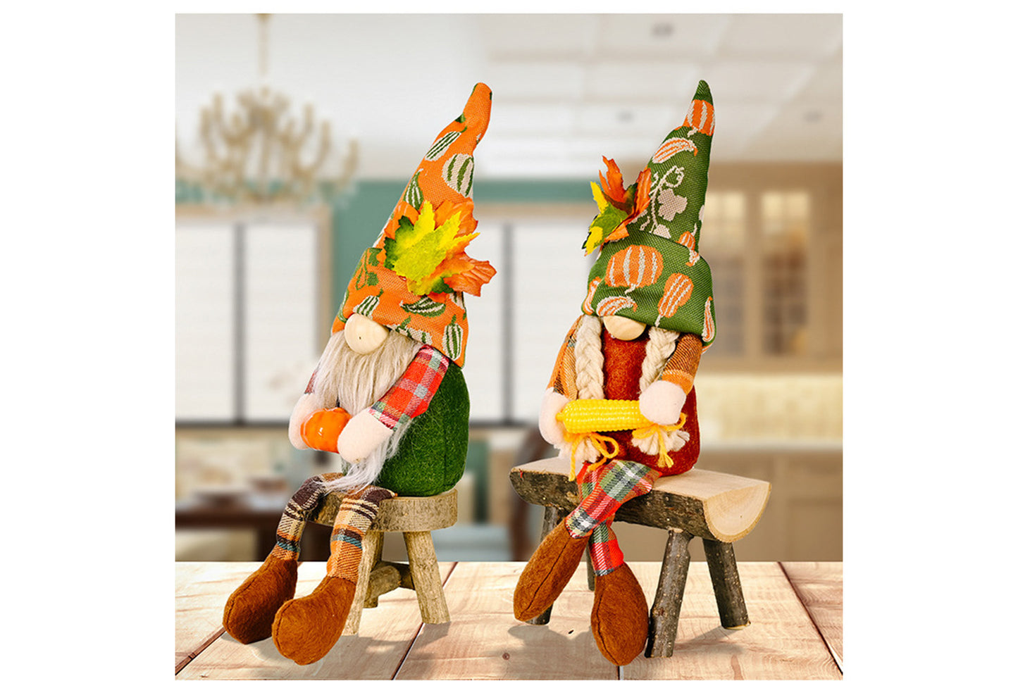 Autumn Harvest Hanging Leg Figure