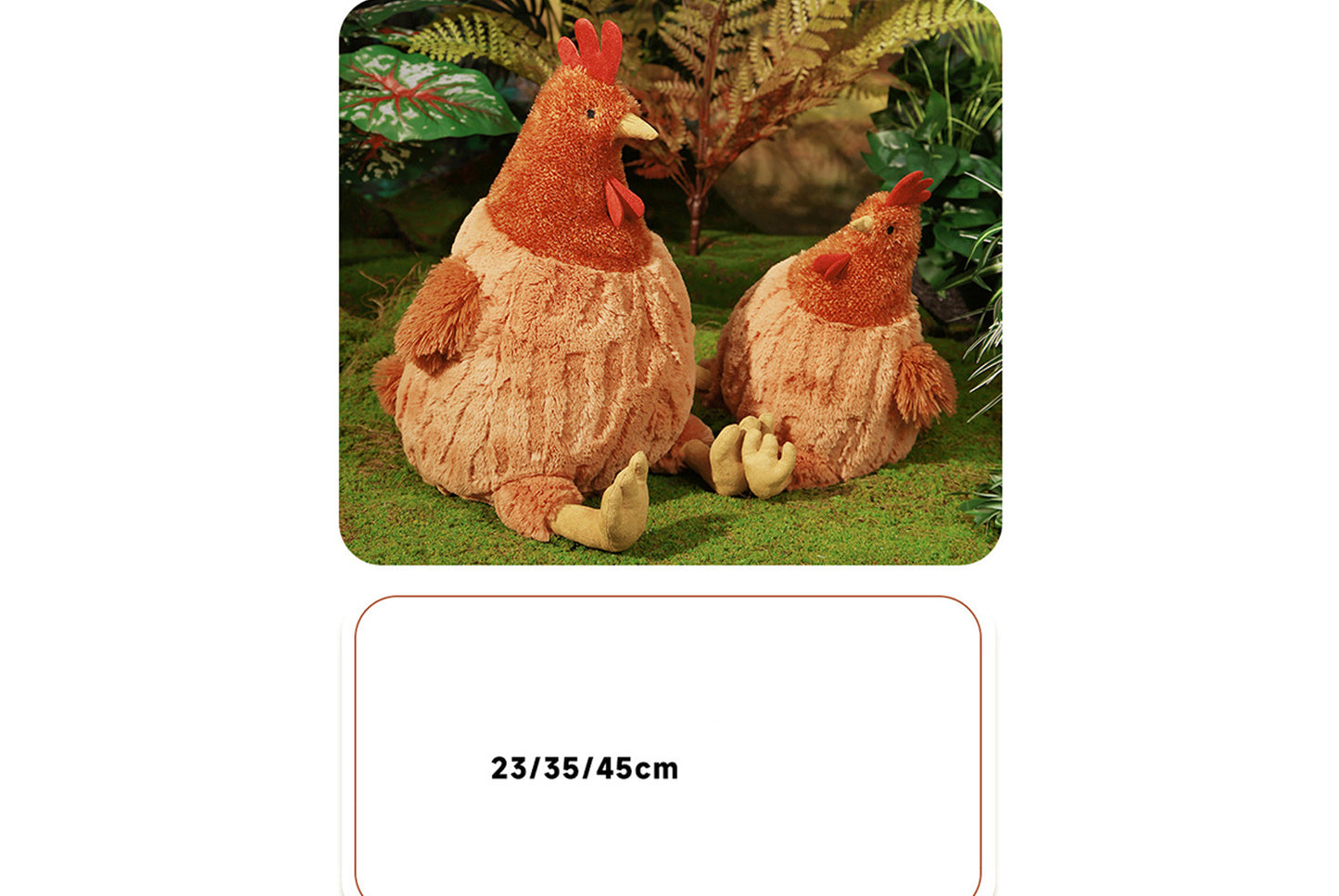 **Jellycat Cecil the Chicken Plush Toy**