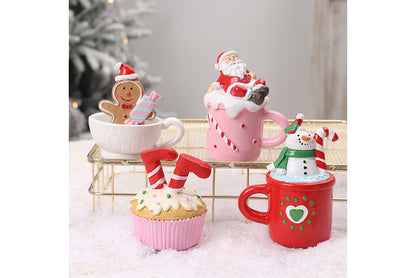 **Christmas Resin Cake Topper (Three Designs Available)**