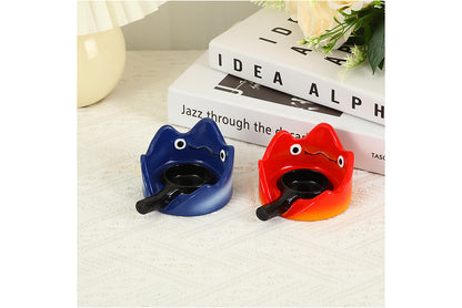 **Calcifer Candlestick Night Light | Resin Flame Home Decor**