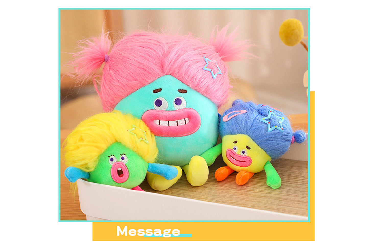 Funny Snot Bear Sausage Mouth Doll