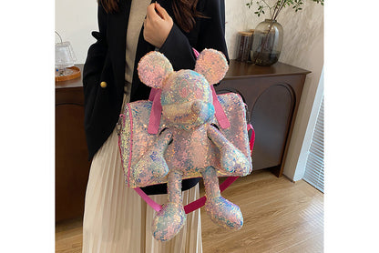 **Mickey Mouse Shoulder Bag with Doll**
