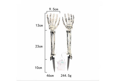 **Halloween Luminous Ground Hands | Ghost Festival Yard Decorations**