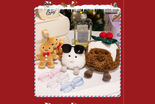 Christmas Plush Toy Set (Holiday Decorative Pendant Doll)