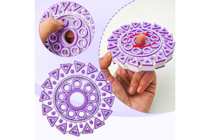 "Sharp Teeth" Stress Relief Spinning Top