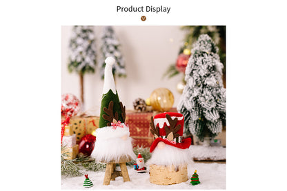 **Christmas Antler Bow Rudolph Illuminated Pendant**