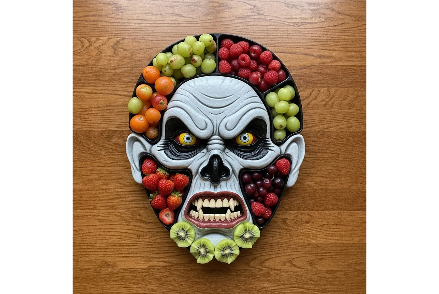 **Halloween Themed Wooden Charcuterie Platter**