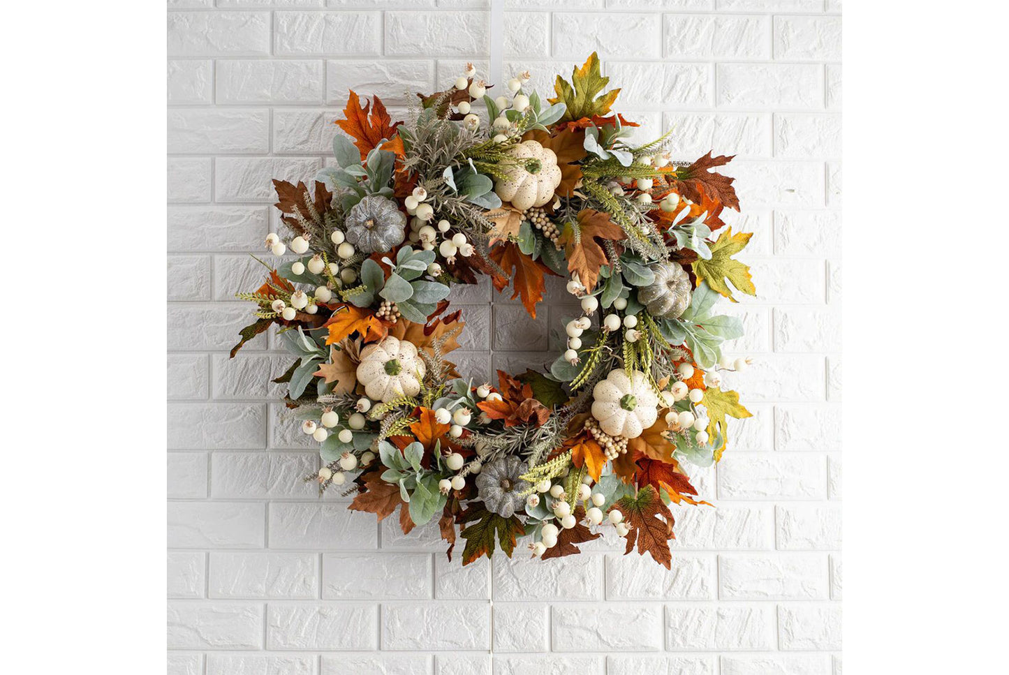 *Halloween & Thanksgiving Wreath Hanging