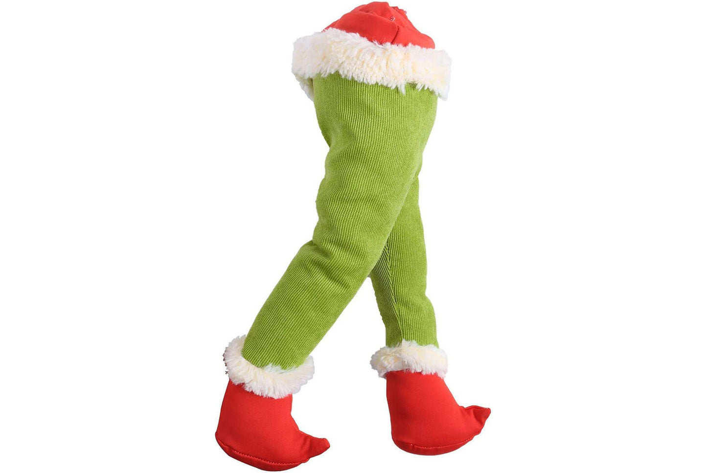 **Christmas Grinch Green Prosthetic Leg Ornament**