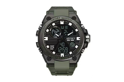 Waterproof sports electronic watch