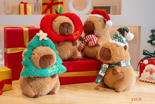 Christmas Capy Guinea Pig Plush Toy