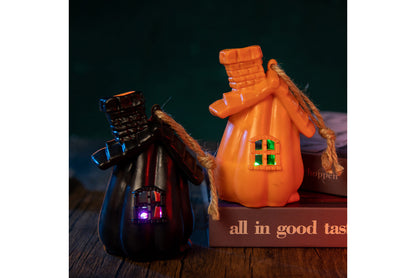 **Halloween LED Pumpkin House Light | Portable Decorative Ornament**