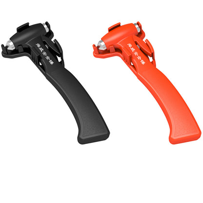Multifunctional car safety hammer