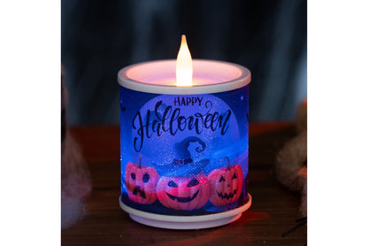 Halloween Electronic Candle Light | Horror-Themed Decorative Ornaments