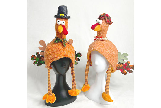 **Funny Turkey-Shaped Hat**