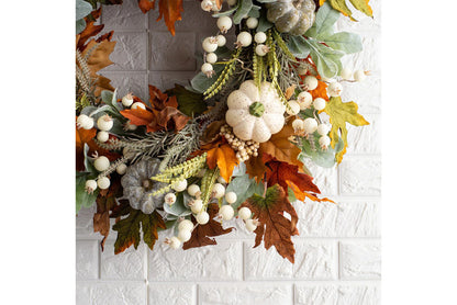 *Halloween & Thanksgiving Wreath Hanging