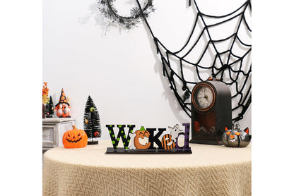 Halloween Wooden Letter Ornaments