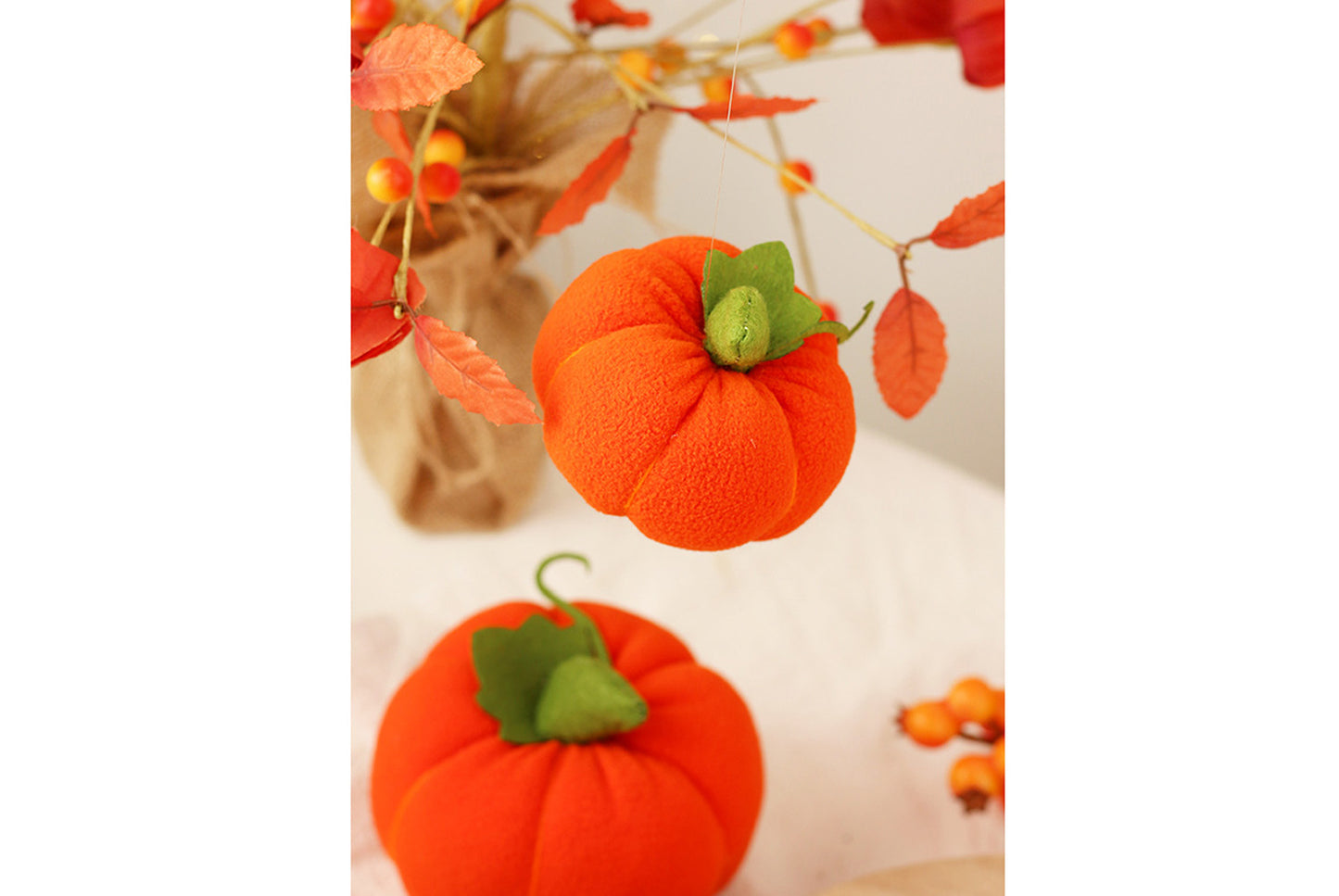 Halloween Simulated Pumpkin Plush Toy