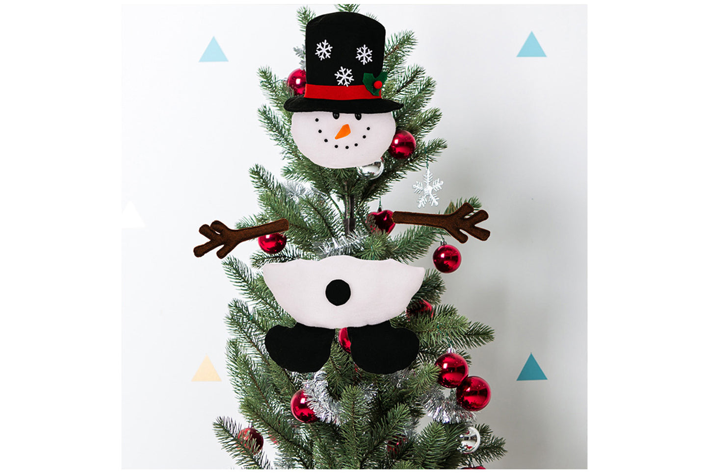 **Christmas Tree Top Star Creative Ornament Doll**