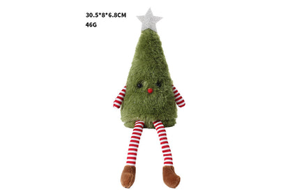 **Cute Plush Christmas Tree Doll**