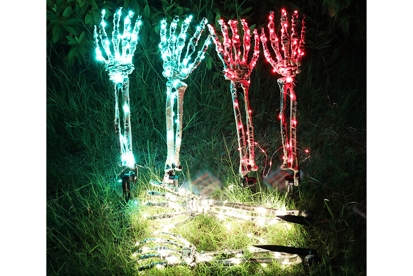 **Halloween Luminous Ground Hands | Ghost Festival Yard Decorations**