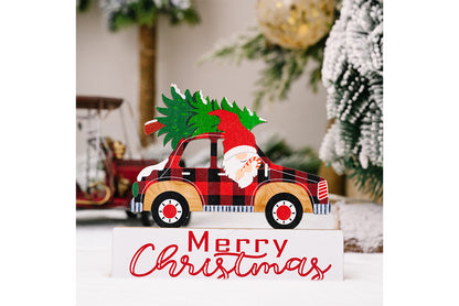 **3D Dwarf Wooden Christmas Ornament**