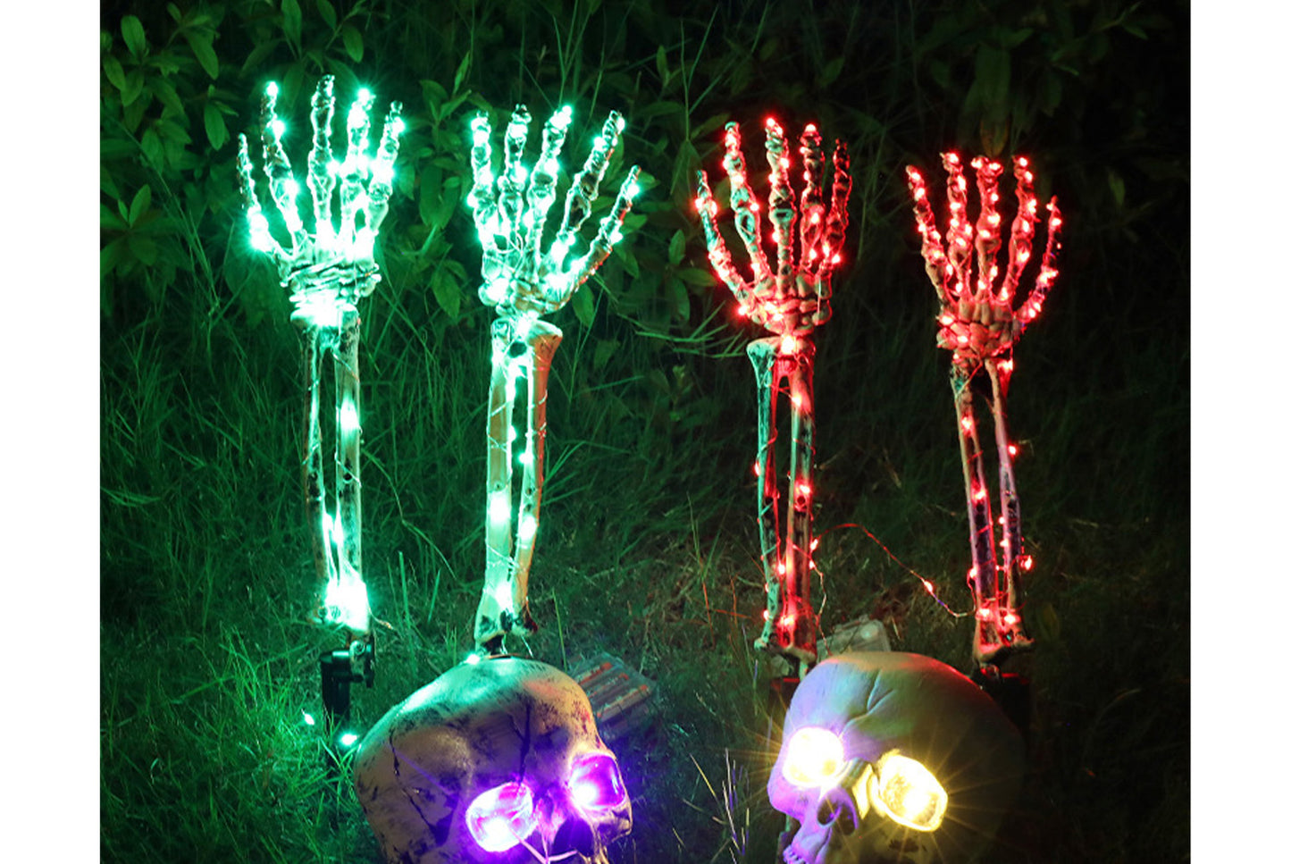 Halloween Skull Three-Piece Ground Socket Set