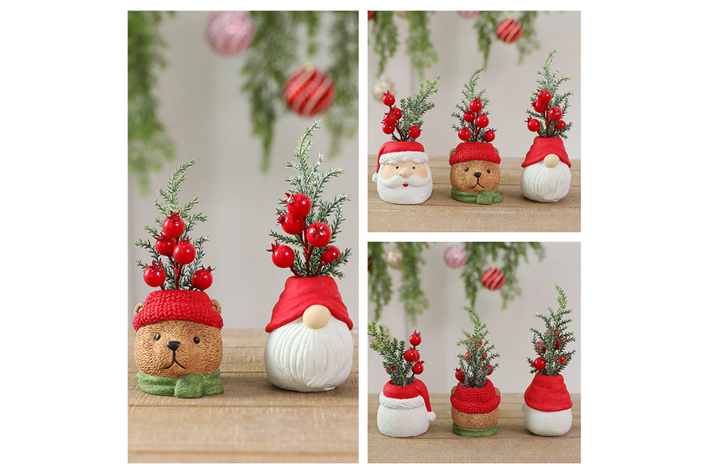 **Christmas Gnome Doll Decorative Ornament**