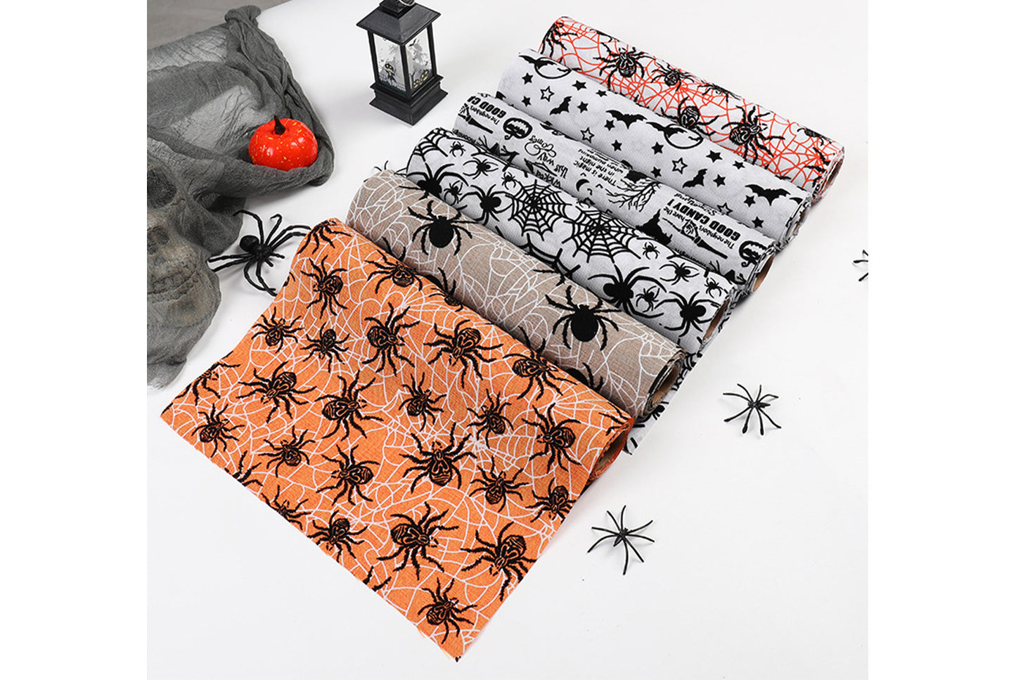 American Creative Flocked Print Tablecloth