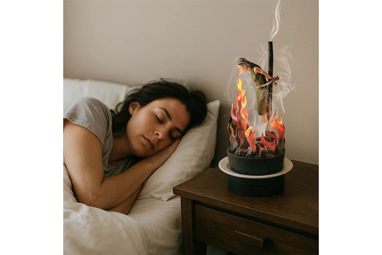 Ignition Goddess Statue Incense Burner