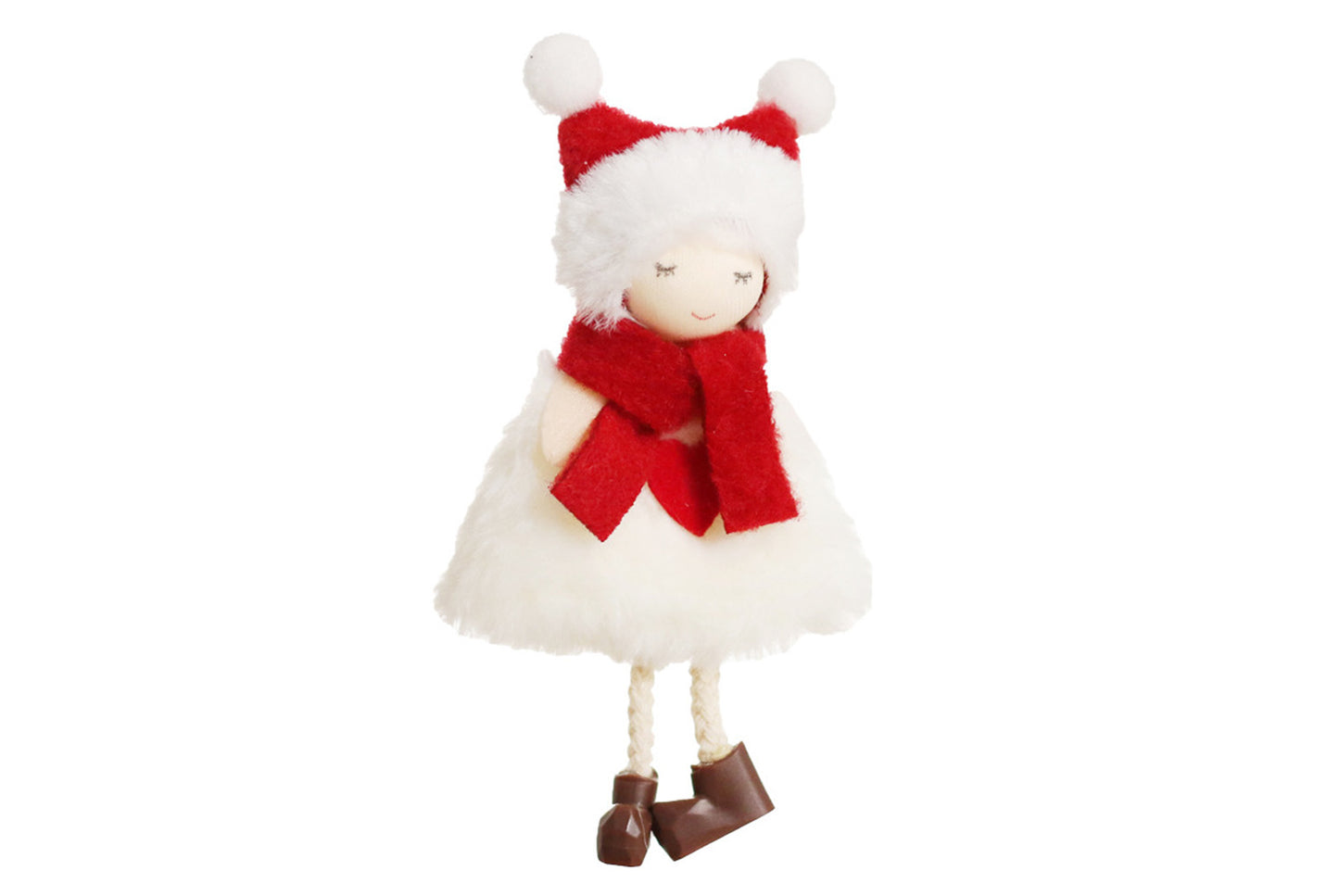 **Christmas Plush Doll Pendant Set**